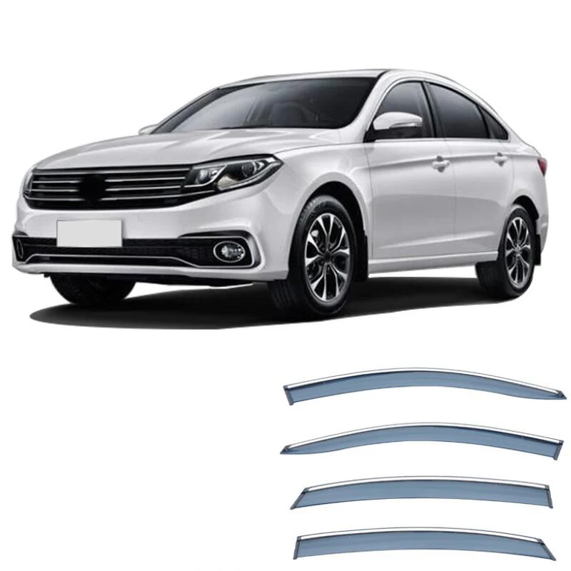 Window Visor Awnings & Shelters Side Window Deflector For Dongfeng Joyear S50 2014 2015 2016 2017 2018 2019 2020 2021 2022 -2024