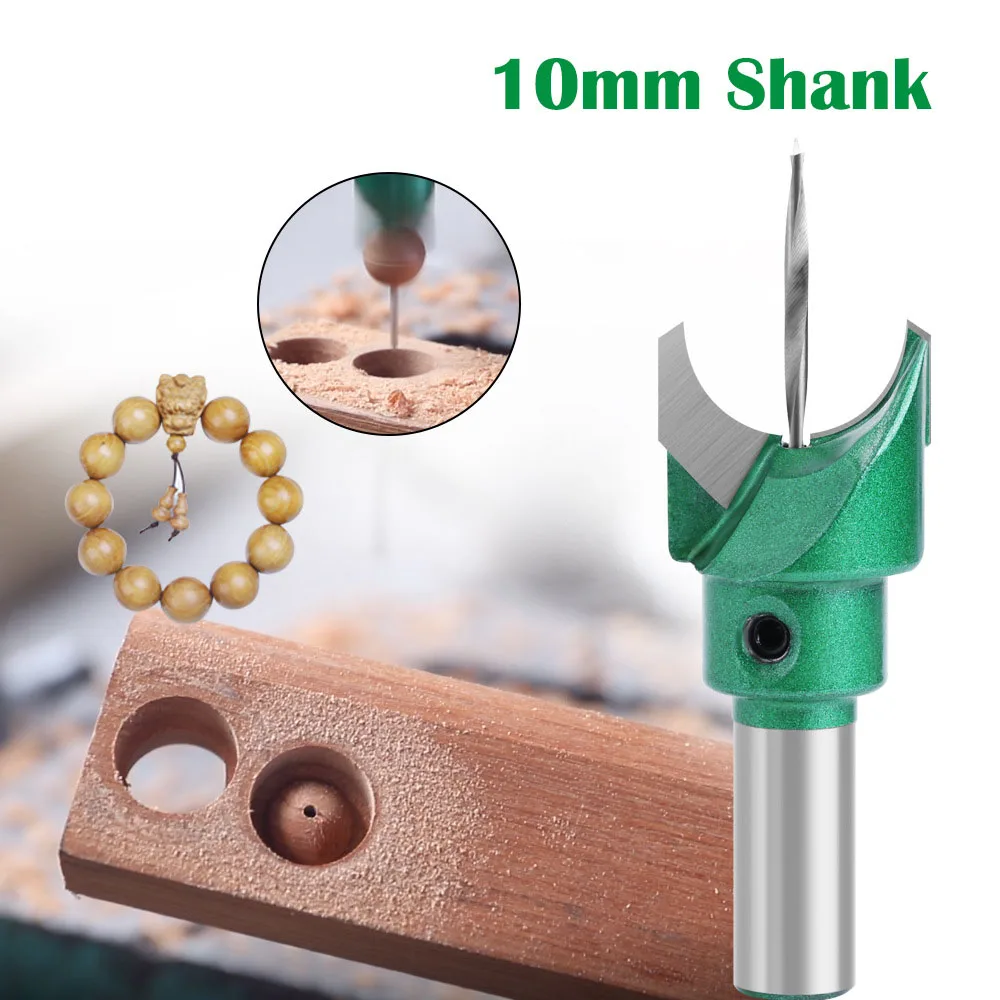 8pcs/Set Wood Rugby Cutter Router Bit Woodworking Tools Oval Wood Beads Drill Milling Cutter Router Bit Buddha Beads Ball Knife