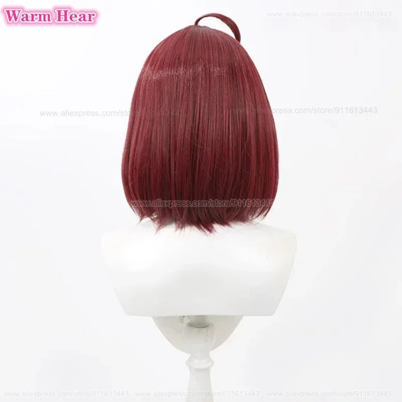 

Высокое качество аниме Momo Ayase синтетические волосы 35 см винно-красный косплей аниме парик термостойкие волосы парики для Хэллоуина FDFGRG43DW