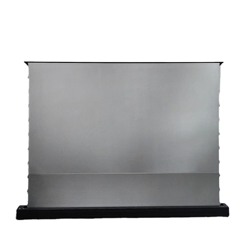 

120" Portable Roll Up ALR Projector Screen Motorized Fresnel Screen 100 Inch Projector Screen 4K 8K 3D Long Throw
