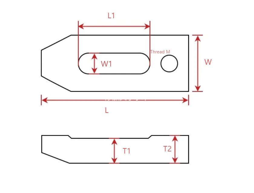 D type press plate, parallel plate,M8 M10 M12 M16 for injection molding /punch machine,black oxide finish,heat treated,harden