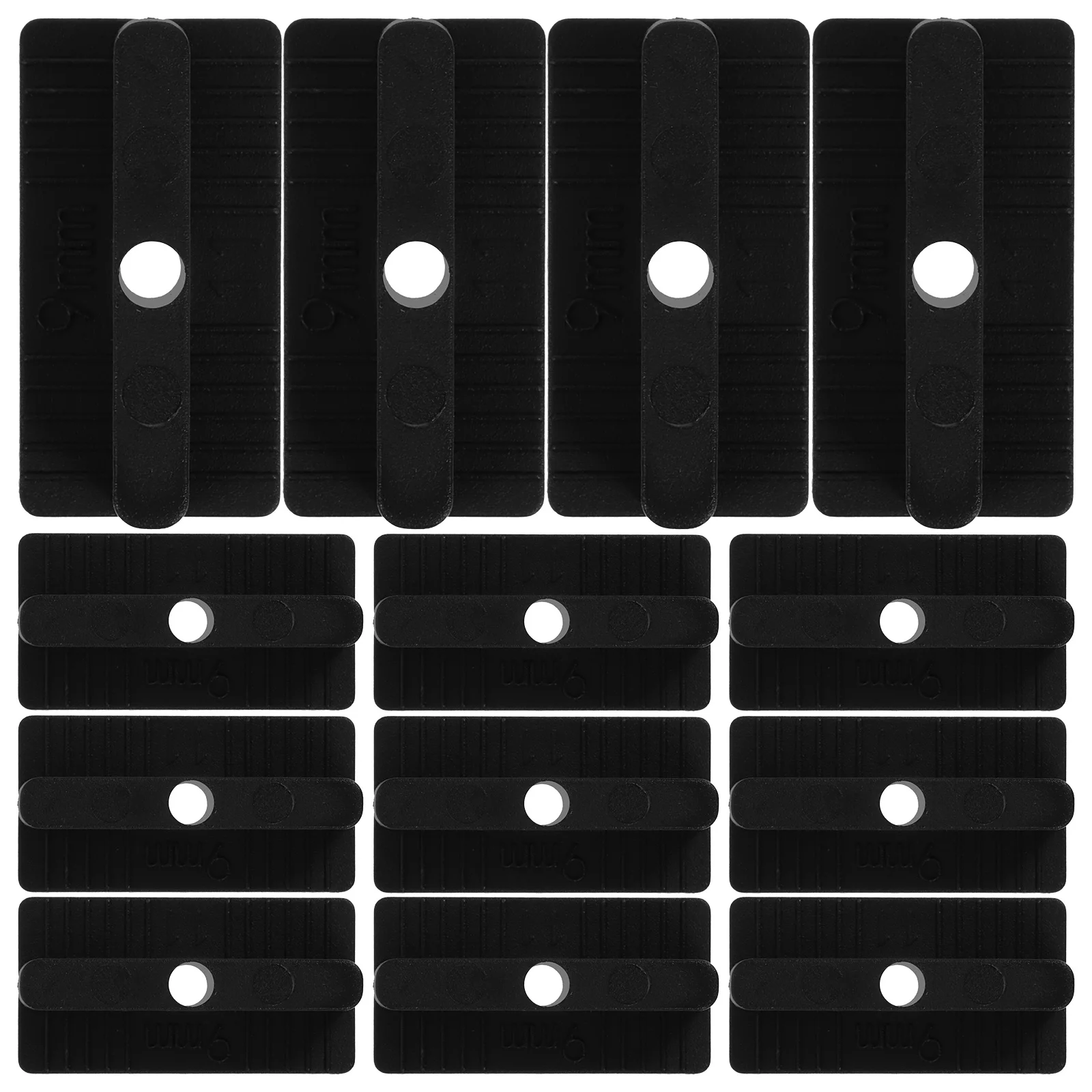 200Pcs Composite Decking Board Fastener Hidden Fasteners for Composite Decking Board Durable Plastic Install