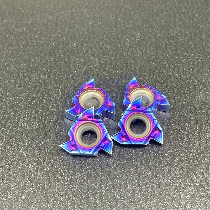 MMT16ER AG60-S MMT16IR AG60-S High quality nano blue thread insert cemented carbide blade CNC tool blade 16ER 16IR AG60