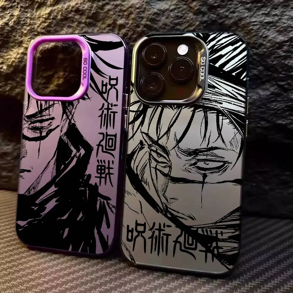 Jujutsu Kaisen Choso ART funda de teléfono para iPhone 16 15 14 13 12 11 Pro Max X XR XSMAX 8 7 Plus mate a prueba de golpes cubierta anticaída