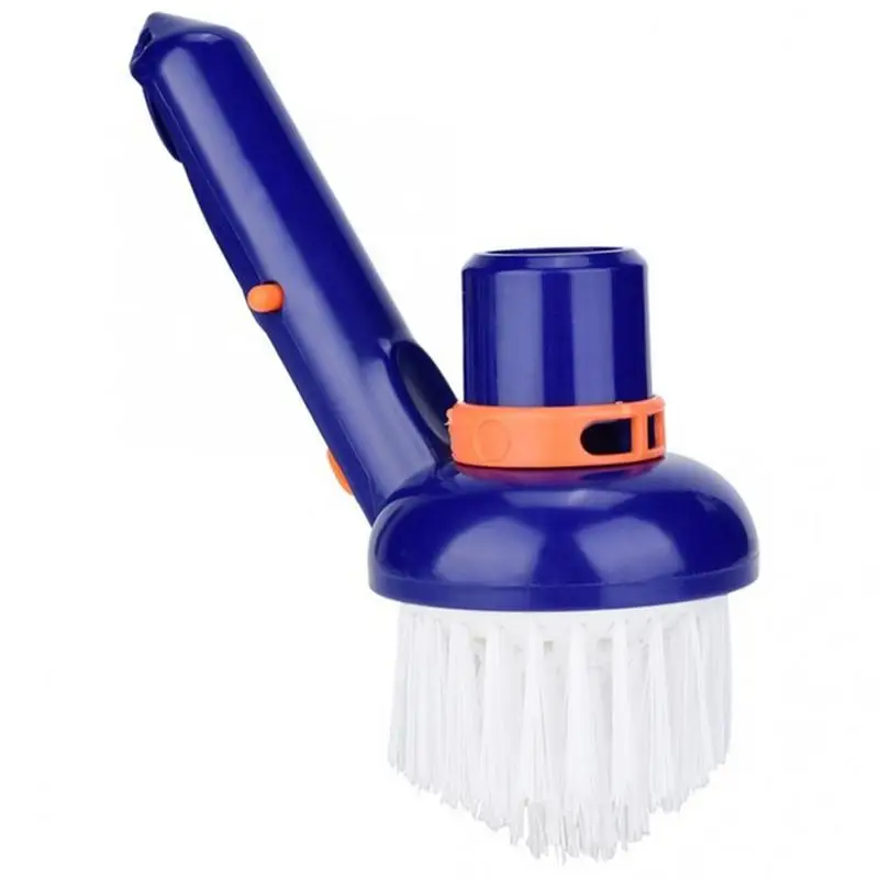 Small Pool Brush Light In Weight Pool Step & Corner Brush No Fading PC Pool Cleaner For Concrete And Plaster Pool Spa To Brush