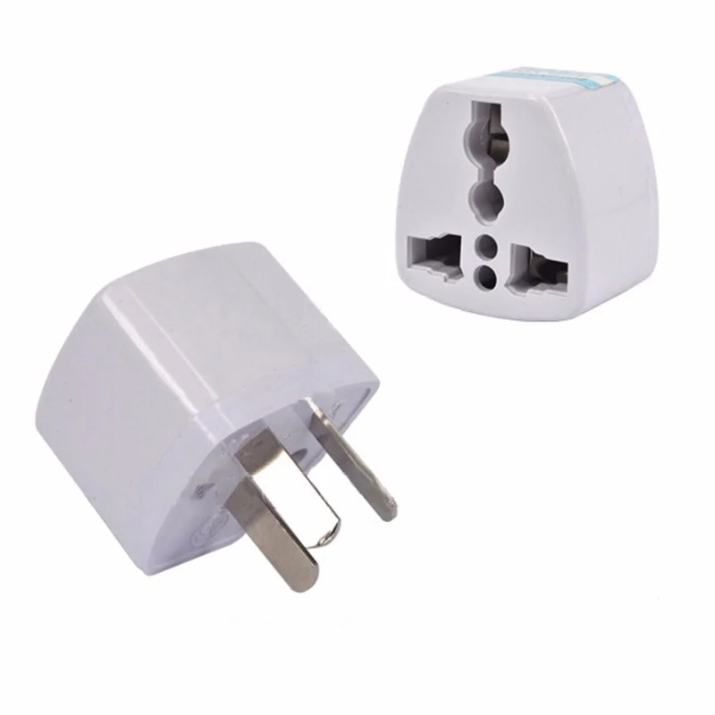 Australia Power Plug Universal 3Pin UK/US/EU to AU NZ AC Ground Adapter Travel Converter For Mobile Phone Household Appliances