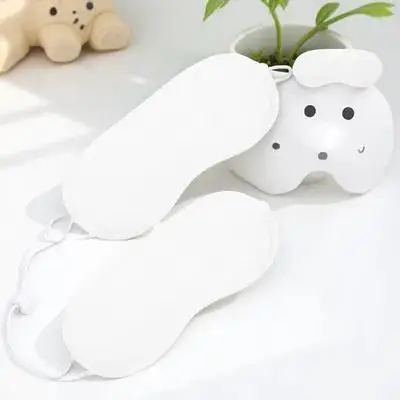 

20pcs Disposable Eye Masks Sleep Aids Lightweight Breathable Blank Masks Portable Protective Covers For Nap Travel