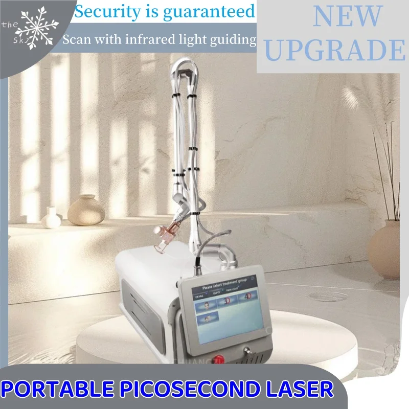 Factory Custom Co2 Fractional L-aser Ce Portable Household Skin Rejuvenation Scar Removal Wrinkle Scar Removal Carbon Peeling