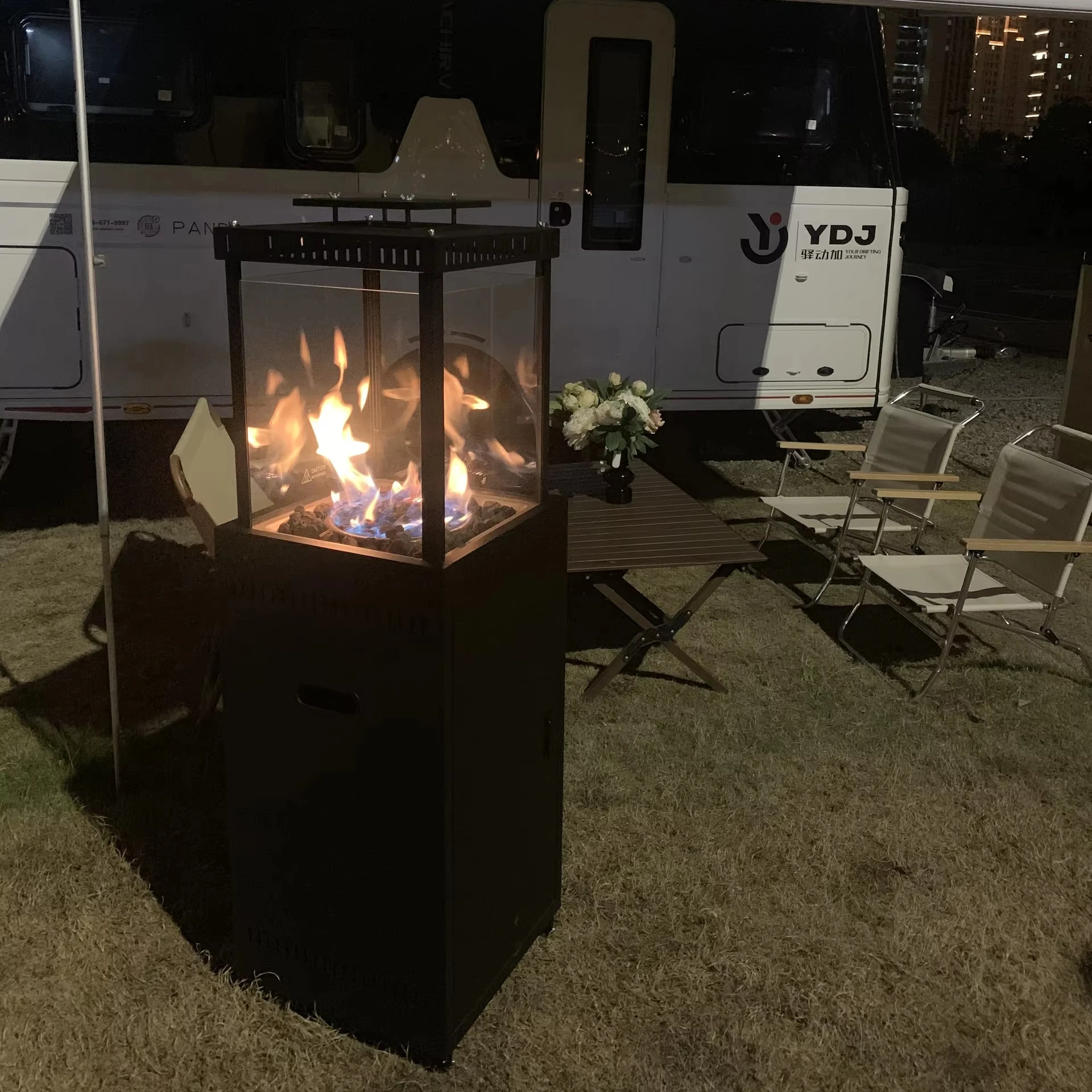 

Стол для костра, газовый обогреватель для патио с колесами, железный пропановый обогреватель для патио, у бассейна