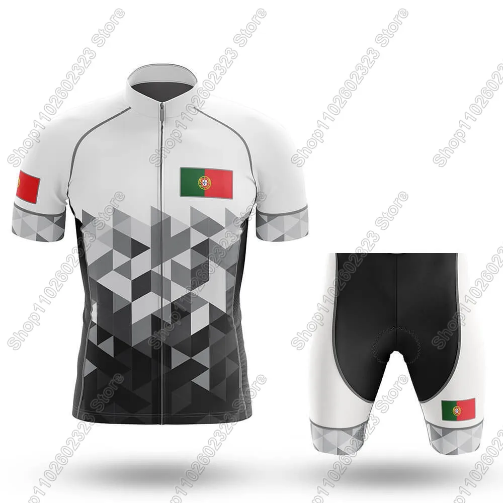 البرتغال 2025 المنتخب الوطني الدراجات جيرسي مجموعة الصيف دراجة الملابس الطريق دراجة قمصان دعوى دراجة مريلة السراويل الجبلية Ropa مايوه