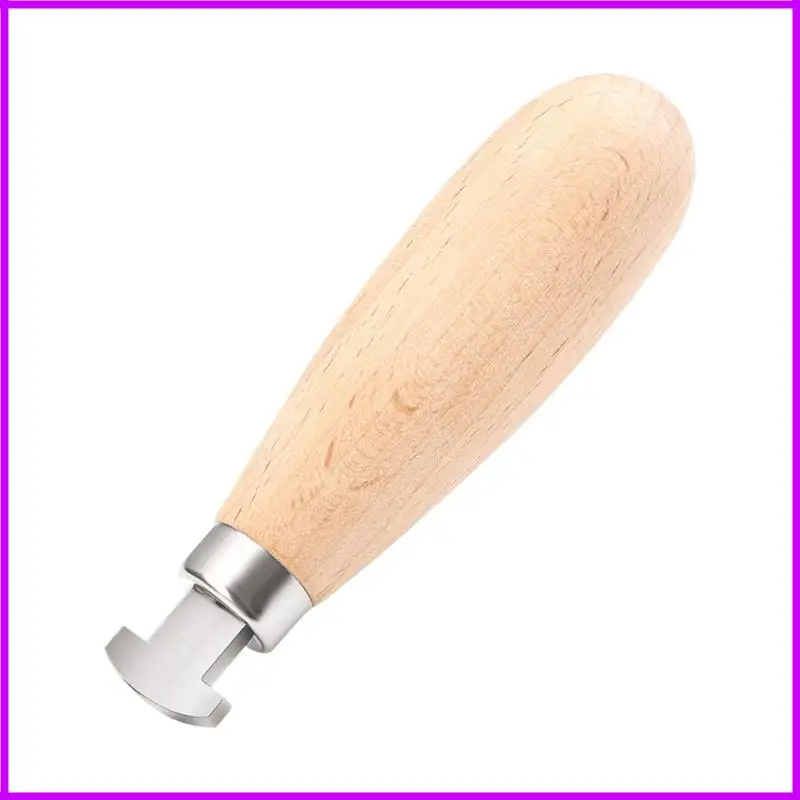 

Portable Jewelry Repair Pusher Tool Stainless Steel Comfortable Wooden Gadget