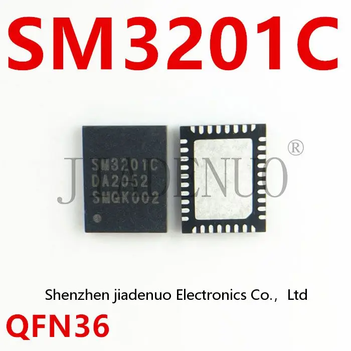 (2pcs)100% New SM3201C SM3201B QFN36 chipset