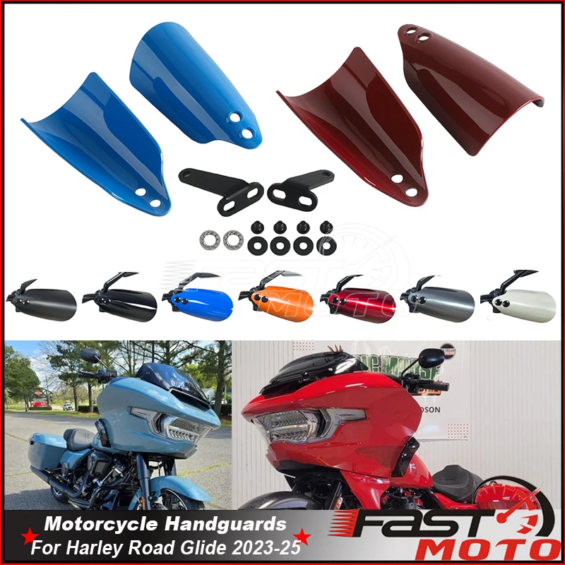 

Моторная защита для рук в клубном стиле, защита от падения для Harley Touring CVO Road Glide FLTRX FLTRXSTSE 24-25 FLTRXSE 23-25