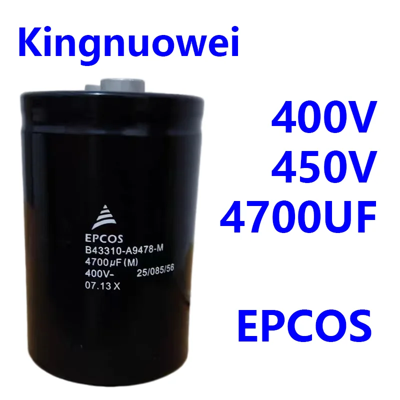 EPCOS B43310 Capacitor 400V 450V Screw foot Bolt 4700UF 400V 450V Industrial Inverter Repair Capacitor