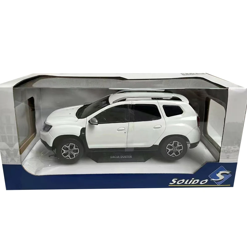 SOLIDO 1:18 Scale DACIA DUSTER 2018 Car Simulation Alloy Car Model Diecast Toy Collectible Gifts Ornaments