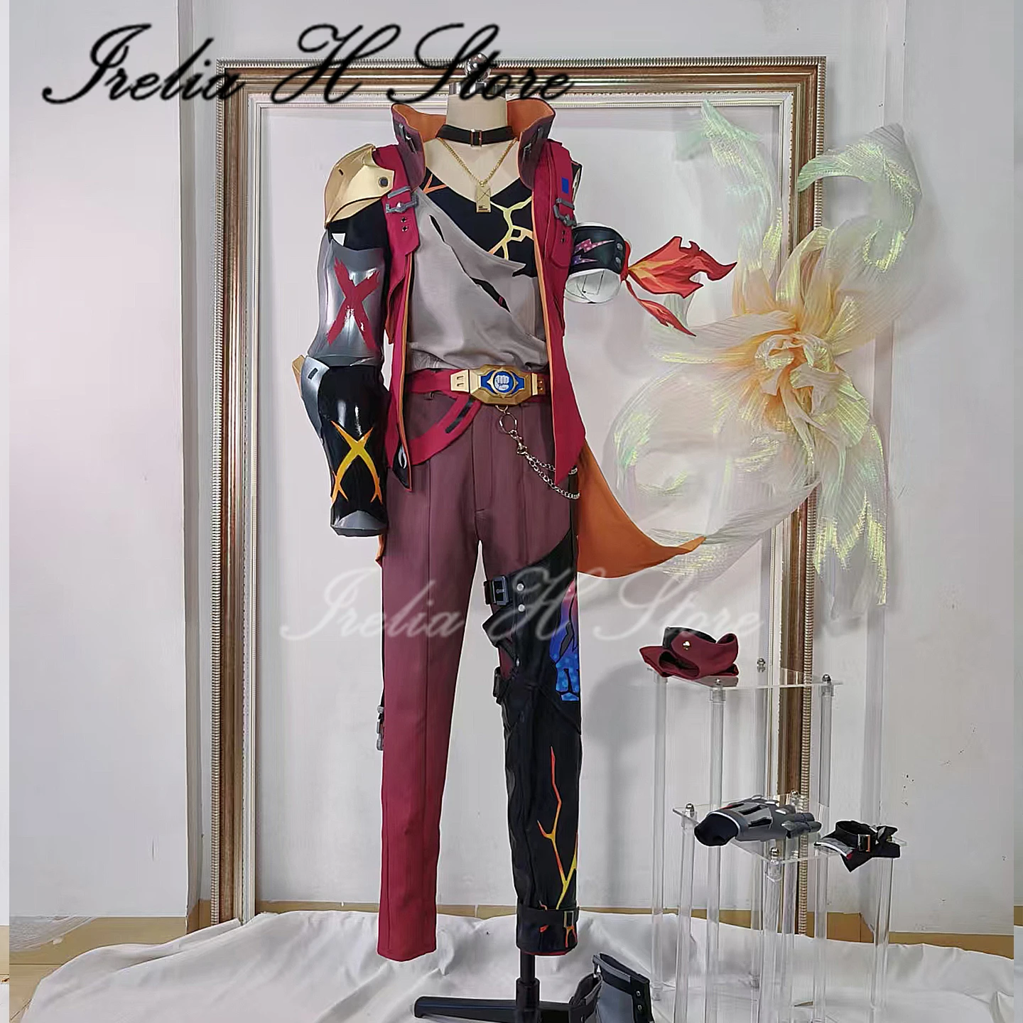 

Irelia H Store Luka from Honkai: Star Rail Luka Sekiro Косплей Костюм Полный комплект Высокое качество Индивидуальный размер