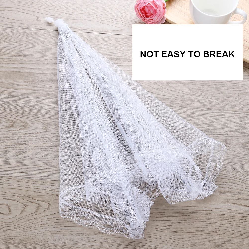 

2PCS Foldable Food Cover High Quality Polyester Mesh Large Size Dustproof Kitchen Supplies Umbrella Vegetable Protection