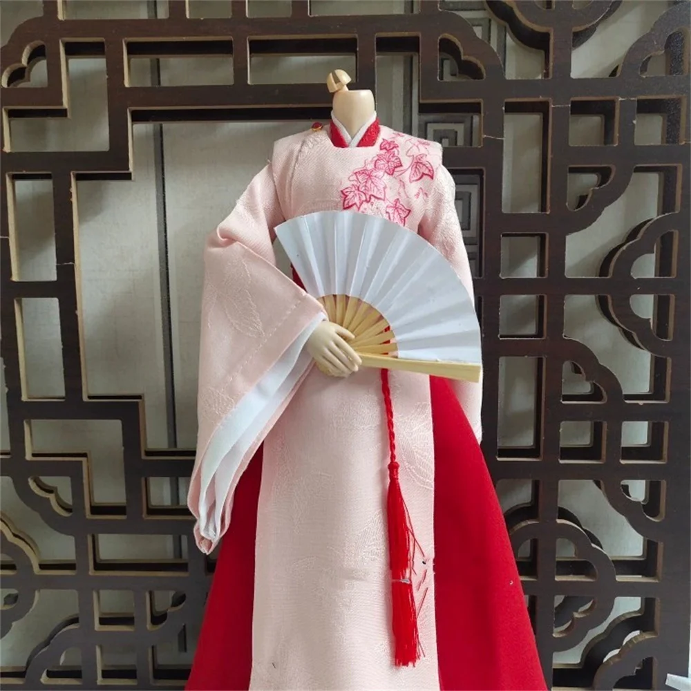 Ancient costume  Hanfu 1/6 Male  Dress Suit  Chinese Anime  Clothing  Classical Robe Tradition  Dress for 12inch Action Figure