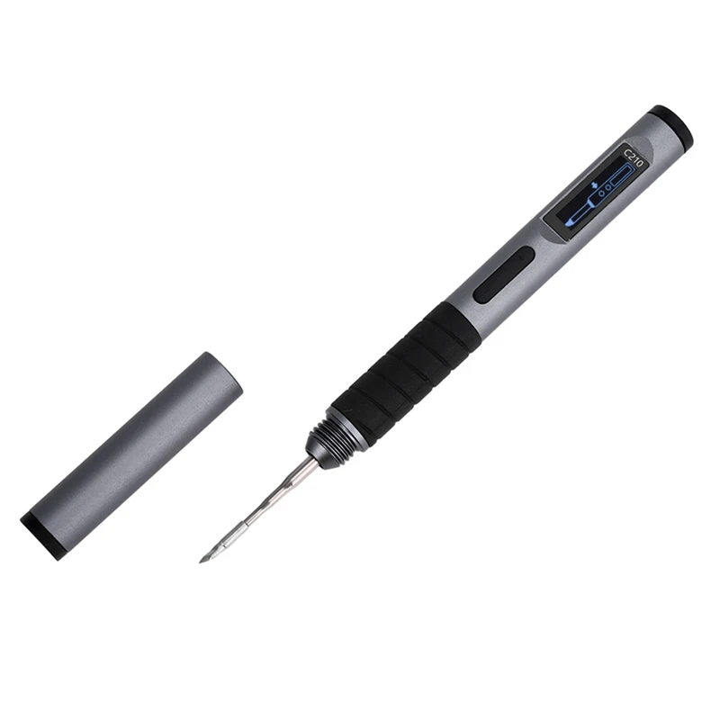 ABJI-DC9-20V Паяльник с регулируемой температурой 100-450 ℃   Сварочная паяльная станция PD 100 Вт Портативный инструмент для ремонта