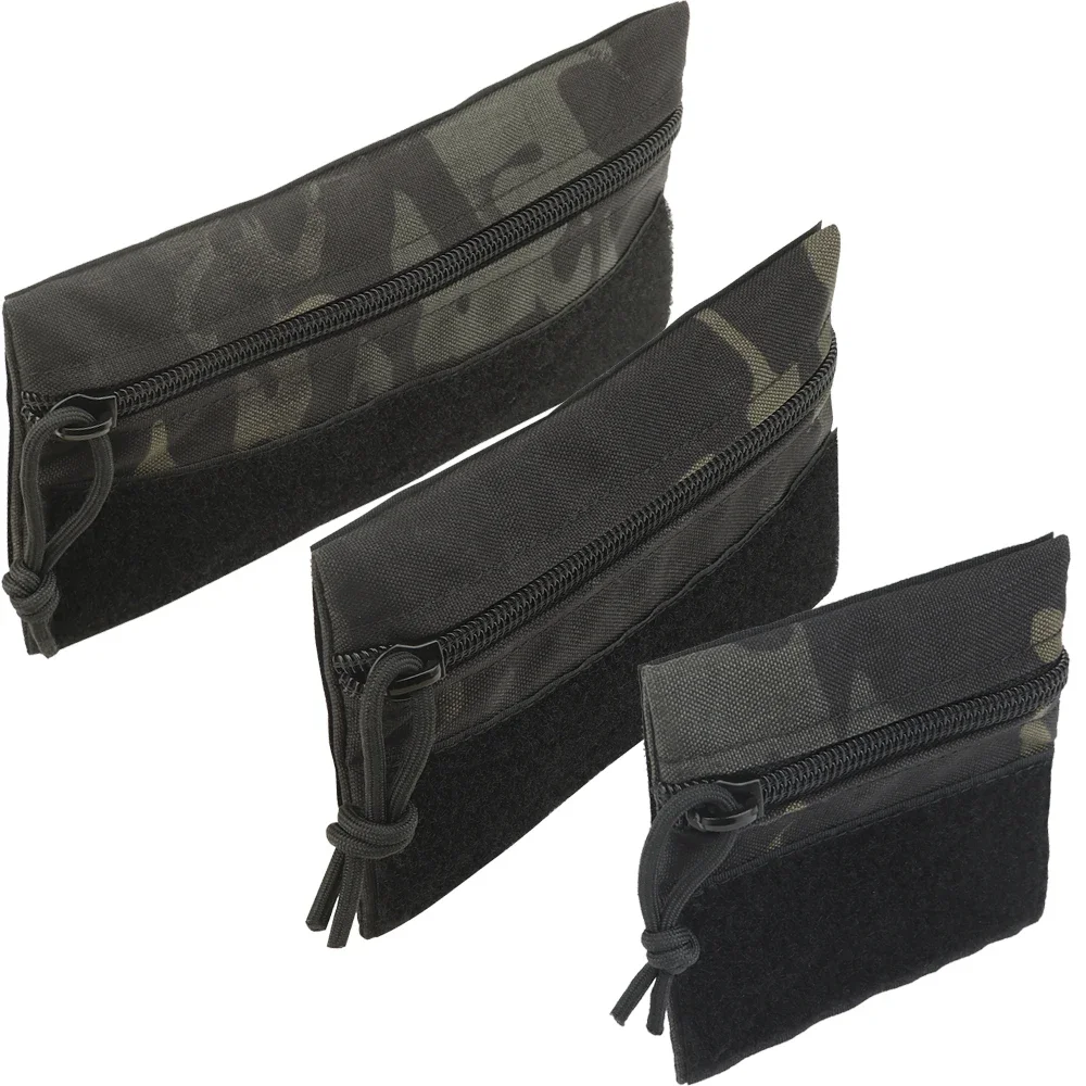 Chest Rig Hanging Pouch Tactical Tool Zipper Pouch Wallet Small Candy Bag Coins Key Earphone Storage for MK3 MK4 Vest Accessory