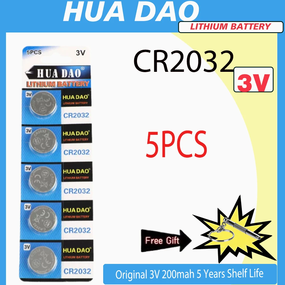 2-30PCS CR2032 CR 2032 Button Battery 3V 200mAh Lithium Battery For Watch Toy Calculator Car Remote Control Coin Cell