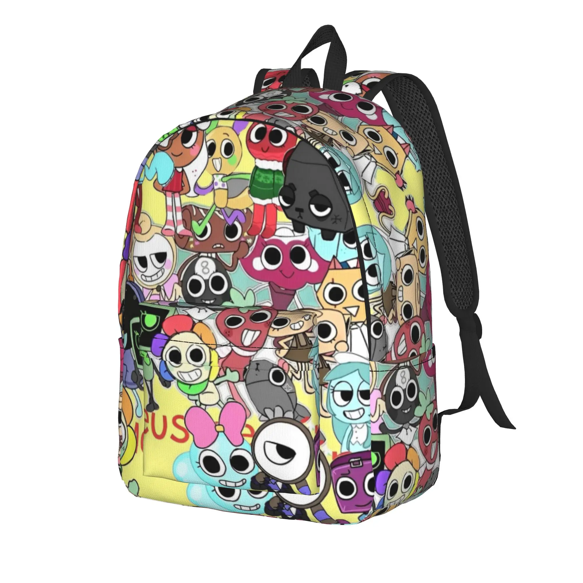 Dandys World Game Backpack for Men Women Casual High School Work Daypack  Laptop Canvas Bags Outdoor