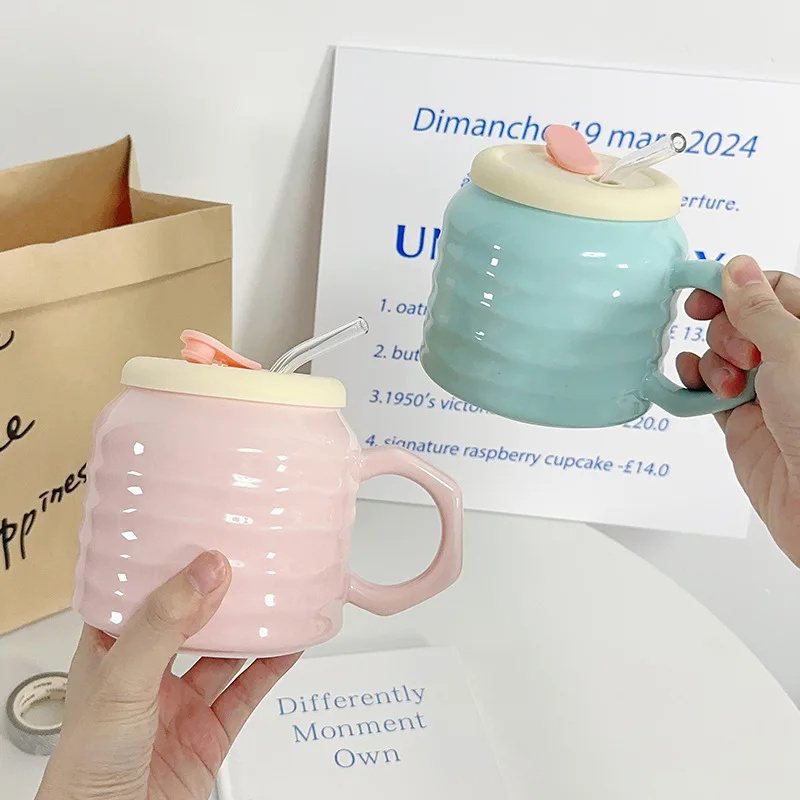 

Симпатичная керамическая соломенная чашка, оригинальные кофейные чашки, пивная кружка, чашка для чая, забавные кружки, посуда для напитков, индивидуальный подарок, необычный подарок для рождественских путешествий