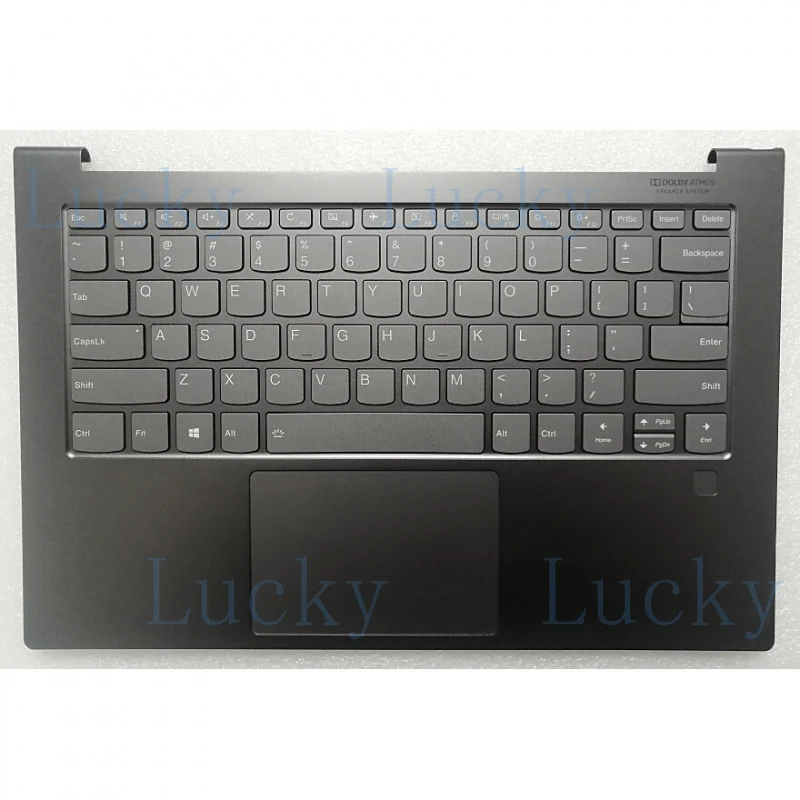 f  New Palmrest Upper Case IG w/US Backlit Keyboard TP FP For Yoga C940-14IIL 81Q9