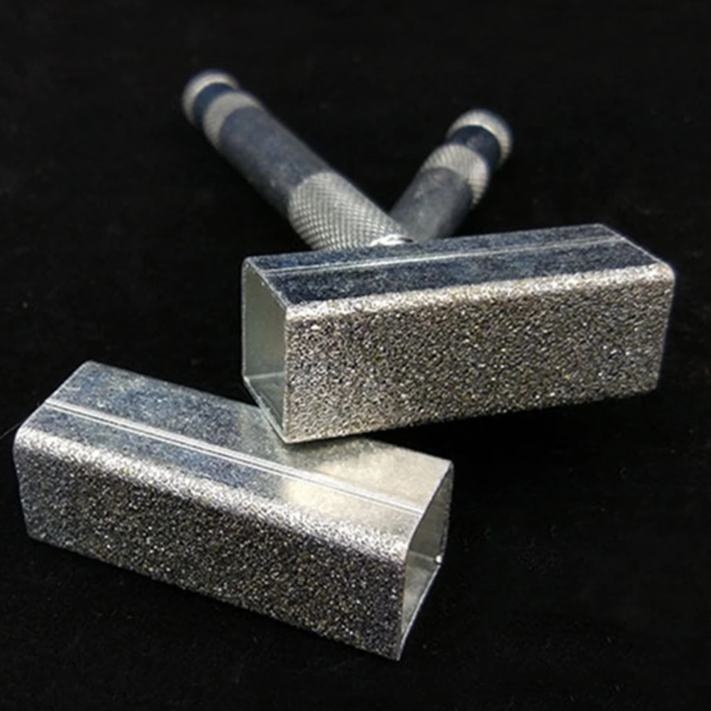 

2 Pcs Handheld Grinding Wheel Trimmer Dresser Tool Stick Diamond Disc Soldering