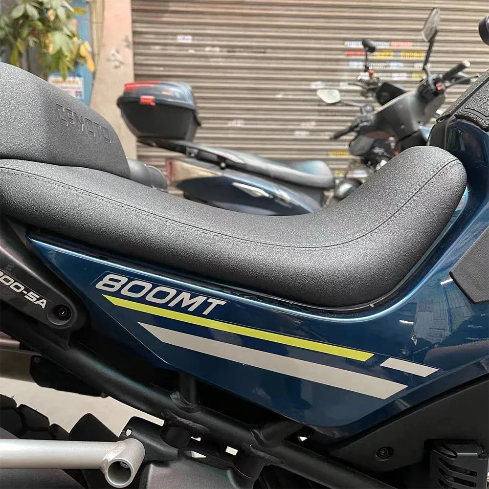 Asiento calefactado Alto y Bajo para motocicleta, Retro sillín personalizado, adecuado para CFMOTO CF 800MT, 30mm