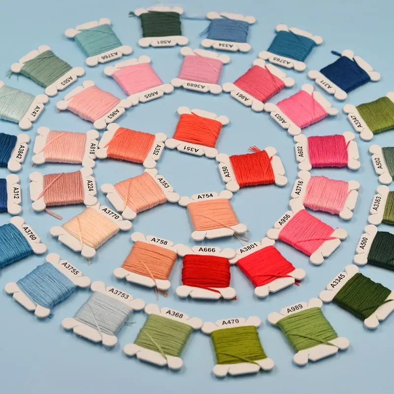 

120Colors 80Colors Embroidery Thread Yarn Thread Sewing Thread Sewing Machine Thread for DIY Sewing Use Hilos Para Bordar Box