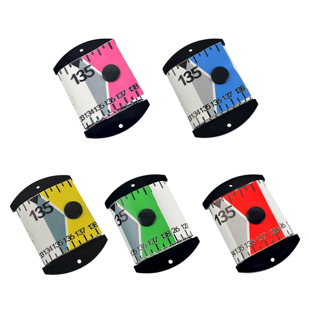 Ailuya حاكم السمك مقاوم للماء مع لوحة قياس حاكم الأسماك اللون قياس 1.35 متر قياس Luya معدات صيد الأسماك الملحقات