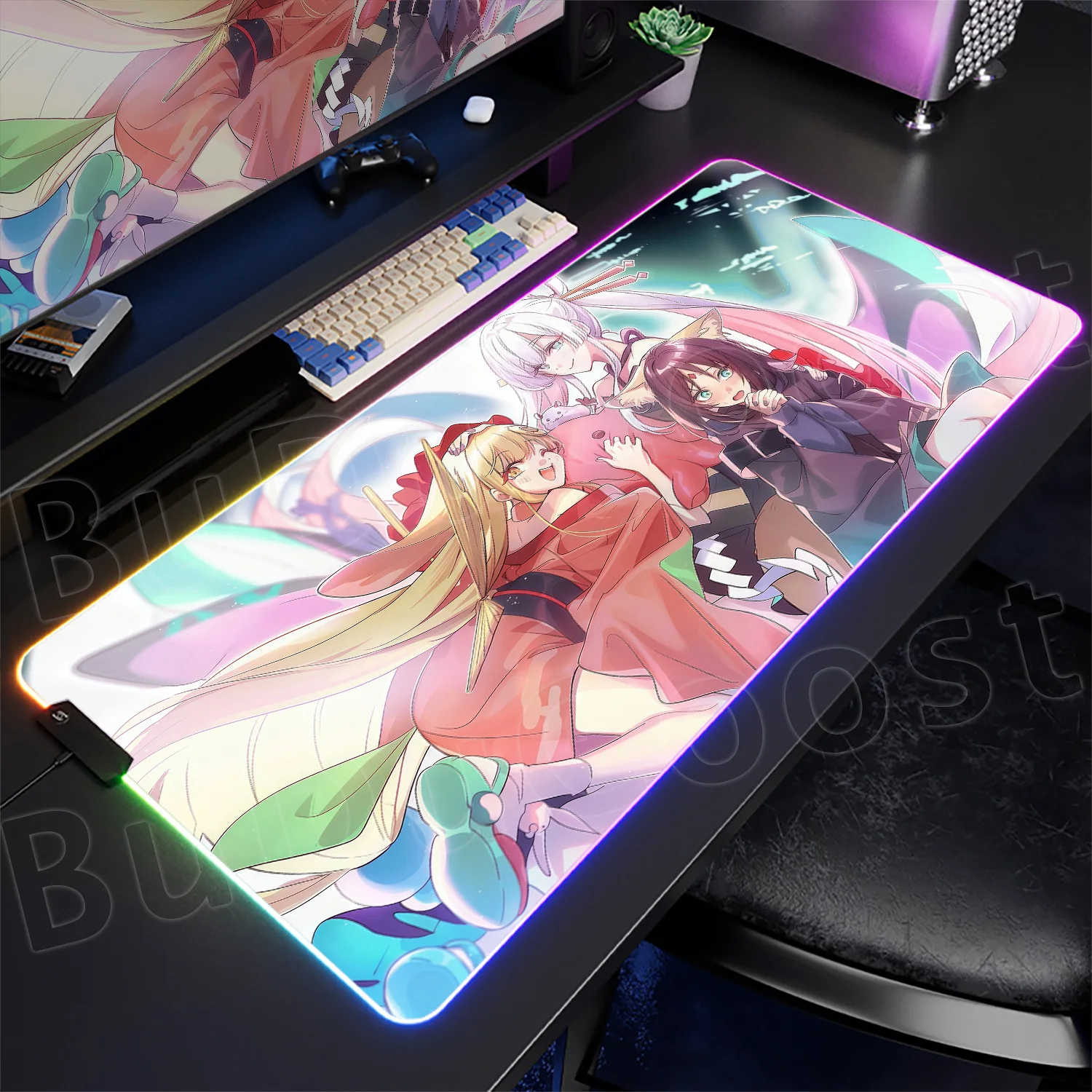 Kawaii Anime Girl rgb Mousepad - Rgb Mousepad review and price