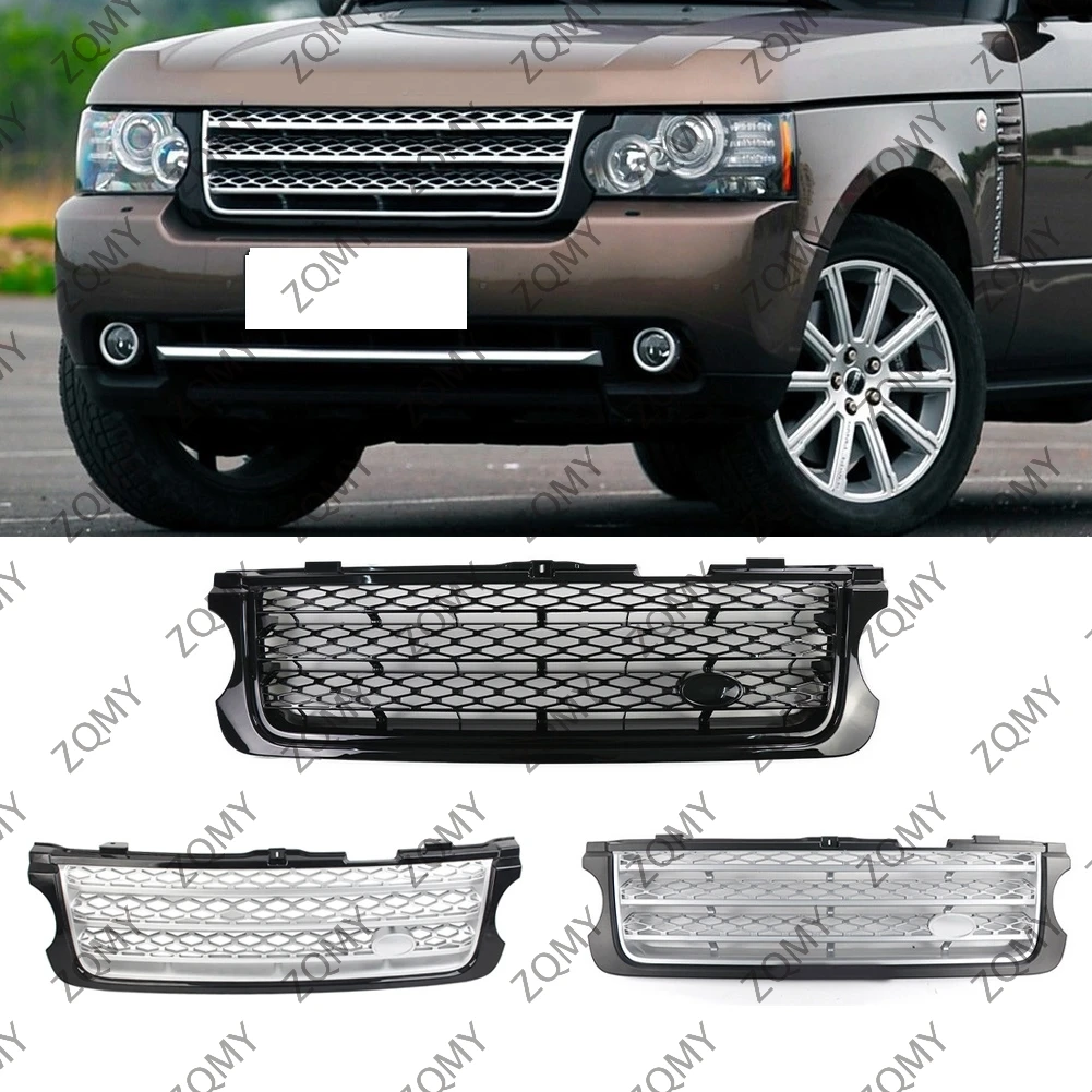 

Front Bumper Grille Radiator Mesh Grill For Land Rover Range Rover/Vogue 2010 2011 2012 LR028108 ABS Plastic Car Exterior