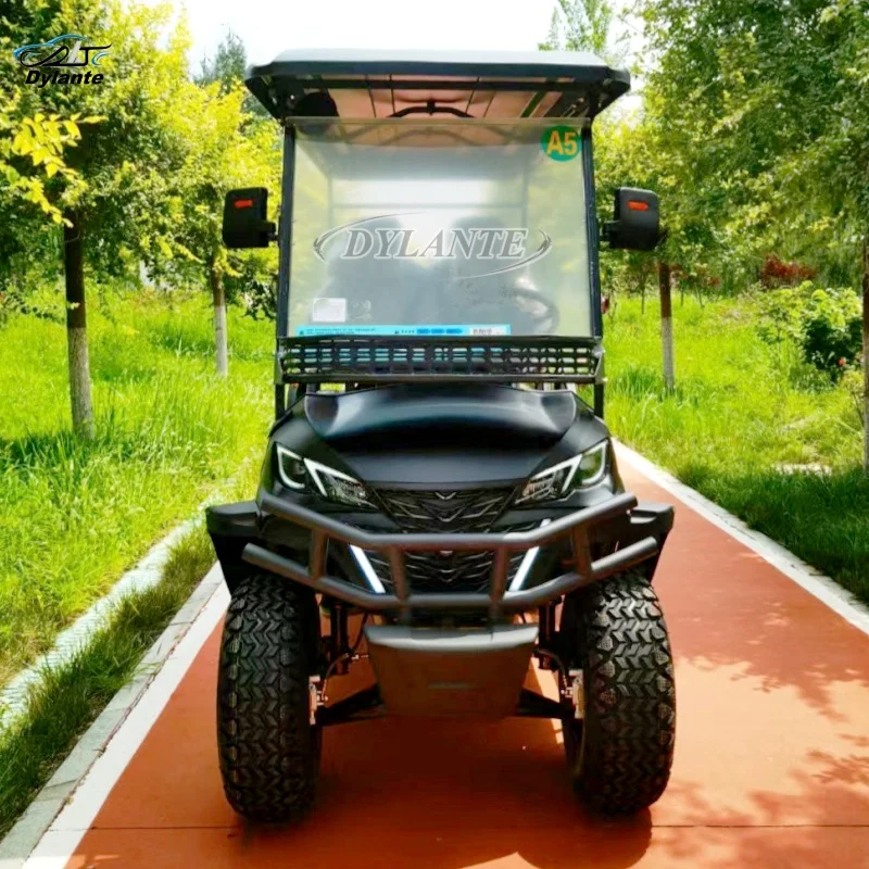 الكلاسيكية الصغيرة لوحة طاقة شمسية جديدة على الطرق الوعرة عربة جولف كهربائية 4 عجلات أفضل بطارية ليثيوم الصيد الكهربائية سيارة كهربائية