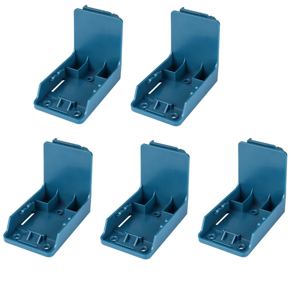 5PCS Battery Power Tool Mount Holders for Makita M18 18V Drill Power Tool and Battery Cover Dock Storage Rack