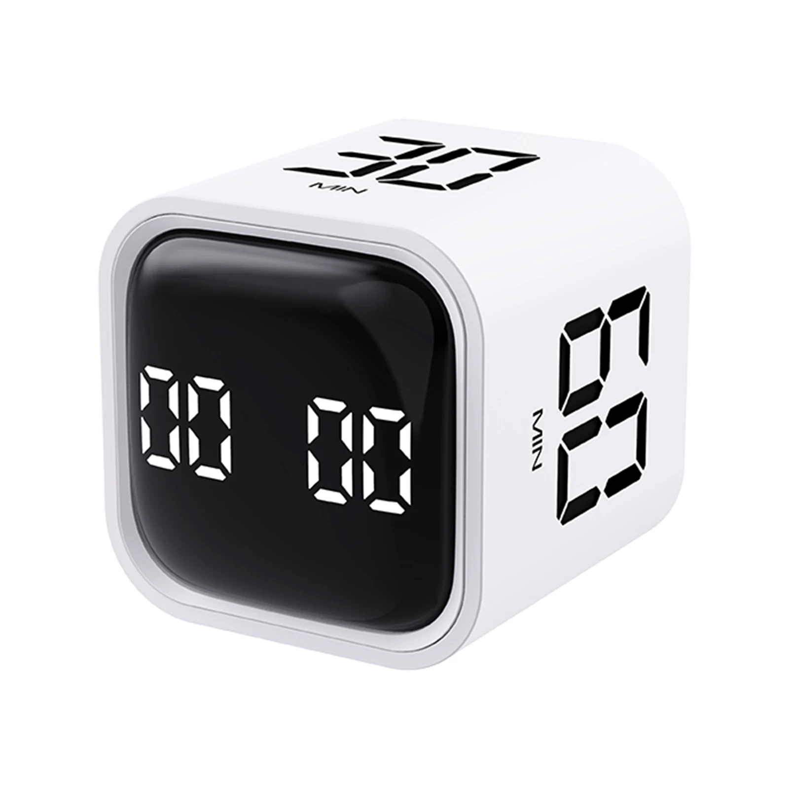 Gravity Cube Study Timer Digital Kitchen Timer Countdown Stopwatch Modes Silent Dual Modes Countdown Cooking Study Mini Digital