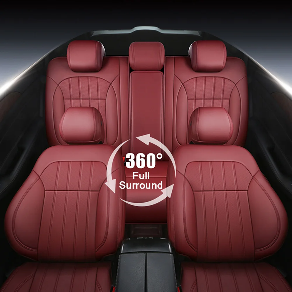 Für Toyota Tundra 2013 2014 2015 2016 2017 2018 2019 2020 2021 PU-Leder Maßgefertigte Autositzbezüge Komplettset Schutz-Zubehör – Detail 38