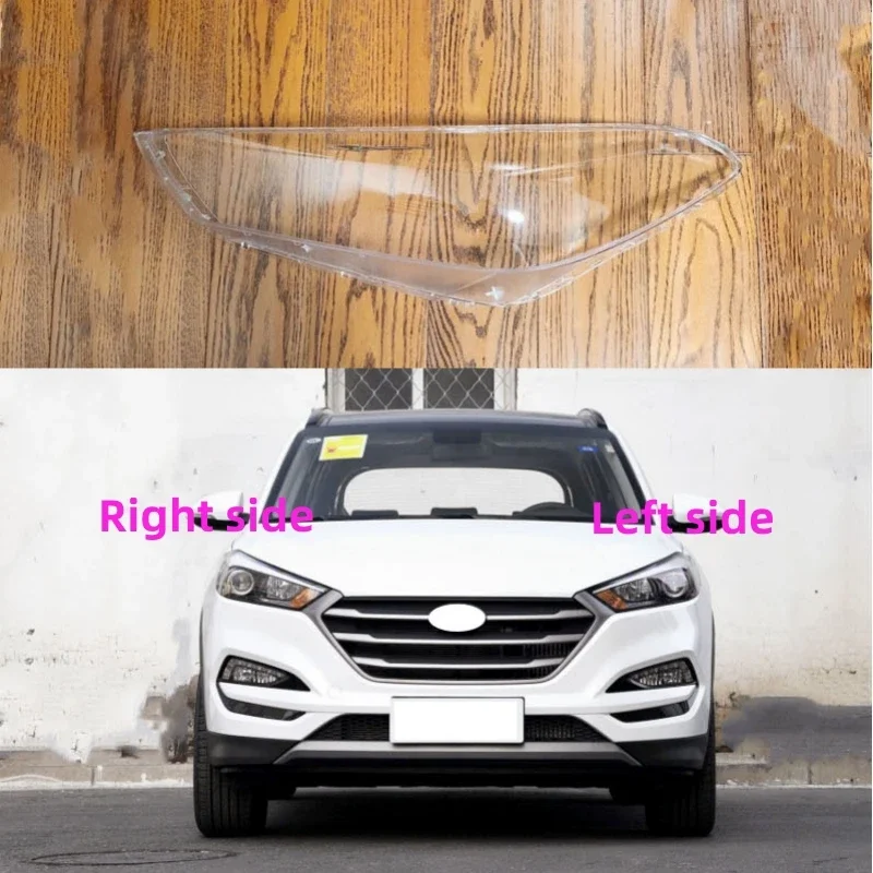 

Для Hyundai Tucson 2015 2016 2017 чехол для автомобильной фары сменная Крышка для фары налобный объектив стекло для фары