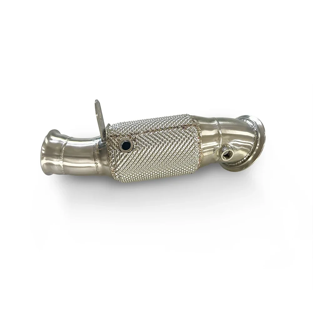 Motorsport Free Flow Exhaust Downpipe Suitable for  535i N55 3.0T 2012-2017Stainless Steel Automotive Exhaust Downpipe Header