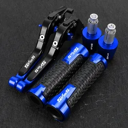 For Suzuki SV1000S SV1000 SV 1000 S 2003-2007 Motorcycle Brake Clutch Levers Handlebar Handle Grips Ends Caps Accessories