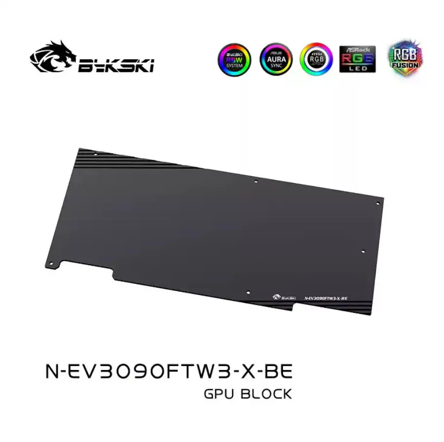 Bykski Water Block Use for EVGA RTX3080 / RTX 3090 FTW3 ULTRA GAMIN GPU Card /Three-layer Structure Design N-EV3090FTW3-X