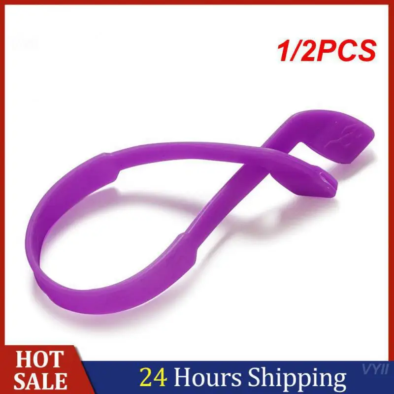 1/2PCS Eyewear Rope Silicone Sports Eyewear Strap Strap Glasses Rope Non Slip Ear Hook Prevent Slipping