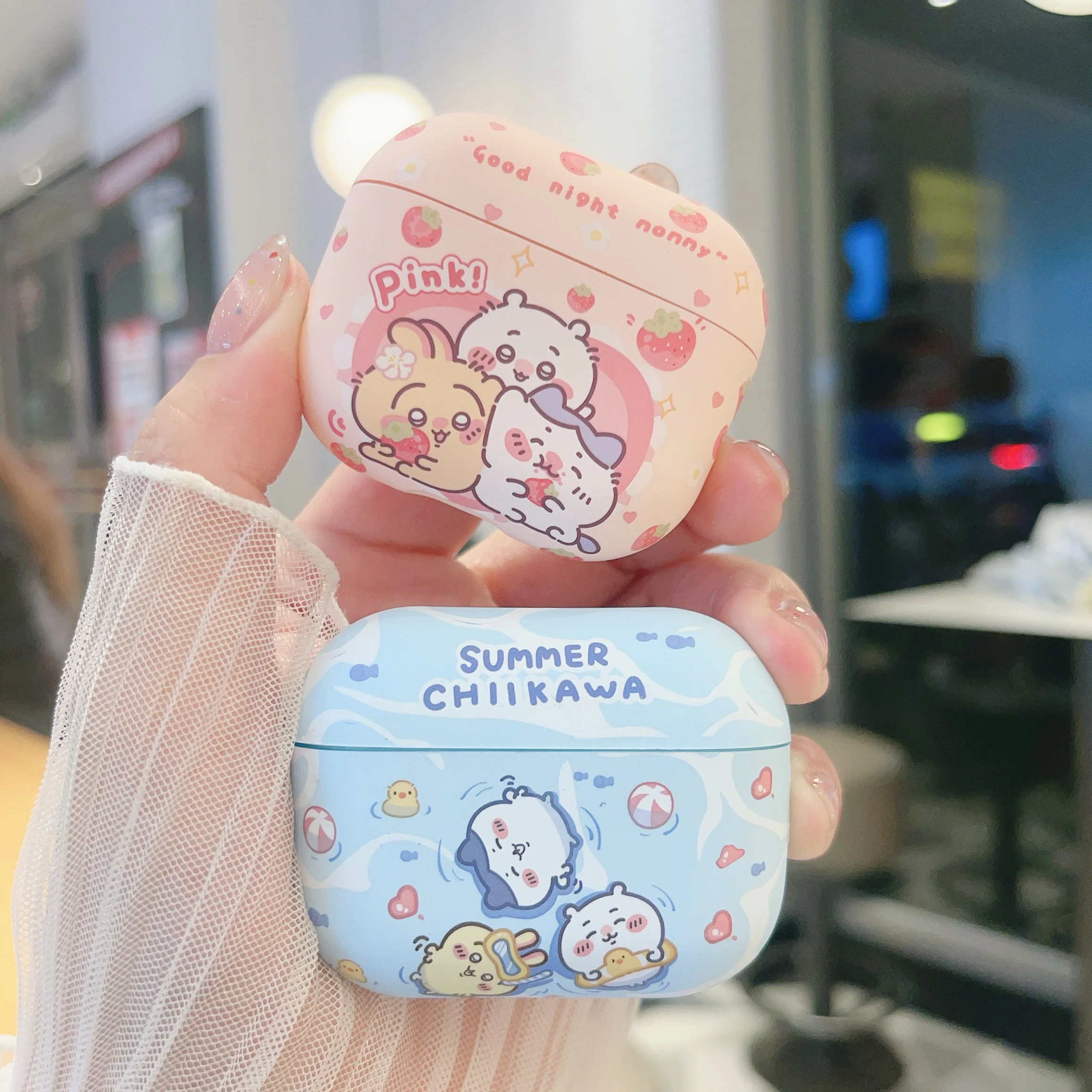 

Gift Style Popular Anime Cute For Usagi Chiikawa Hachiware Cartoon Soft Case Anti-drop Headphone Case Airpods 4,1,2,3,Pro,Pro2