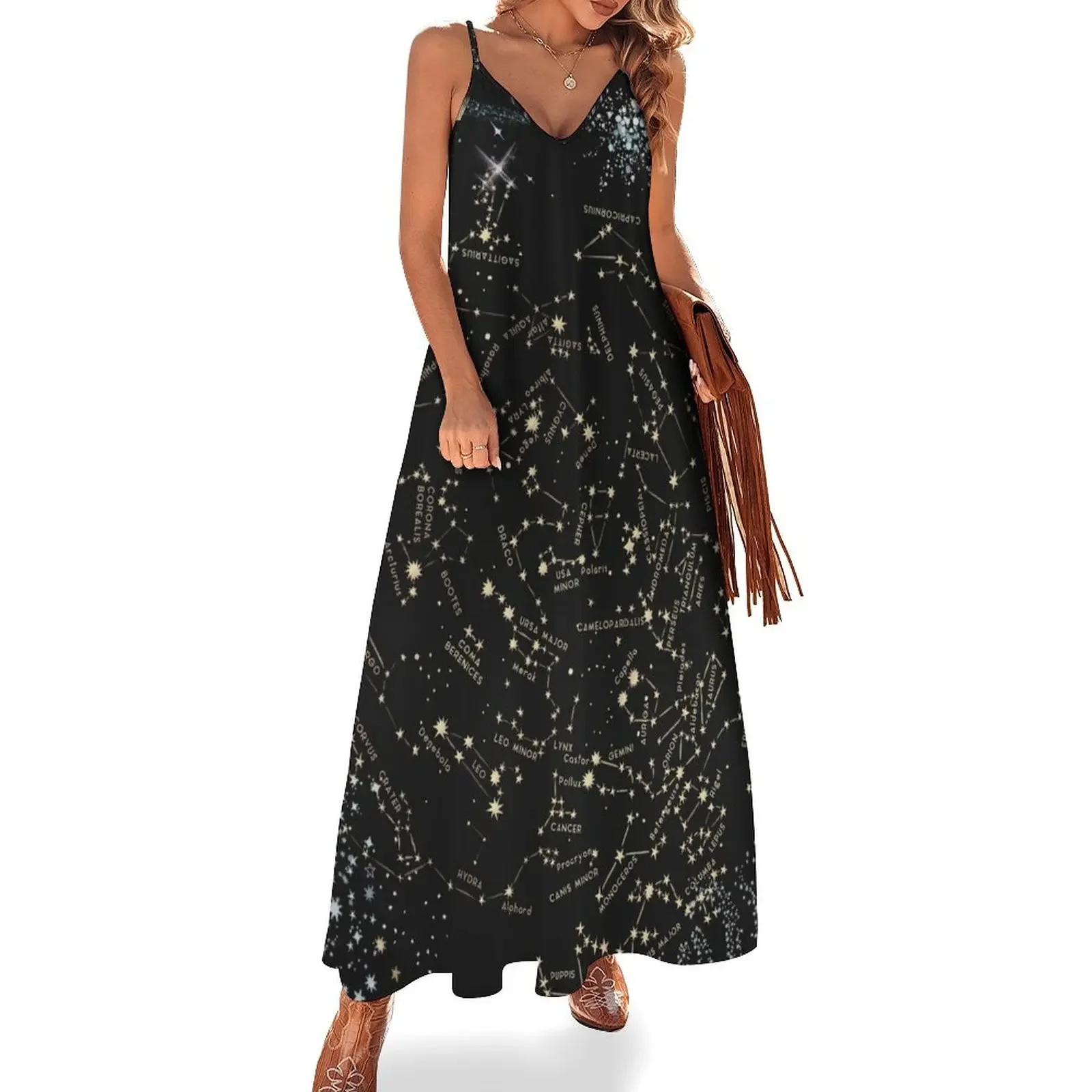 Come with me to see the stars Sleeveless Dress summer dress womens 2024 dress for woman luxury woman party