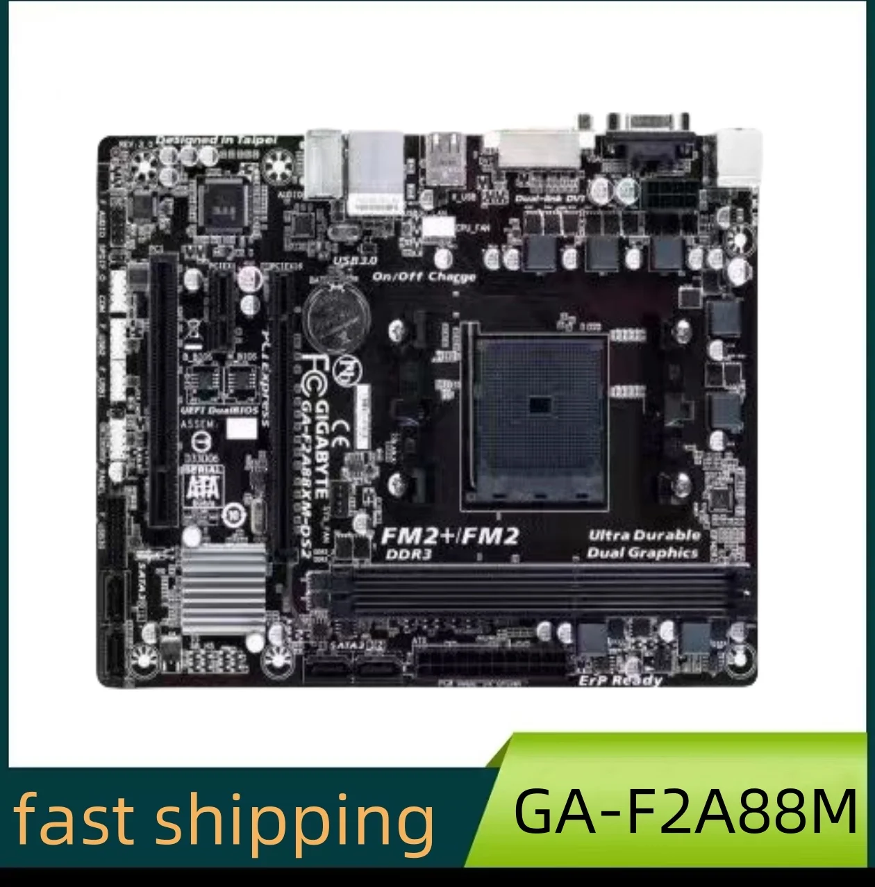 

GA-F2A88M-DS2 Computer FM2b Main Board DDR3 Integrated DVI Small Board COM Full Solid