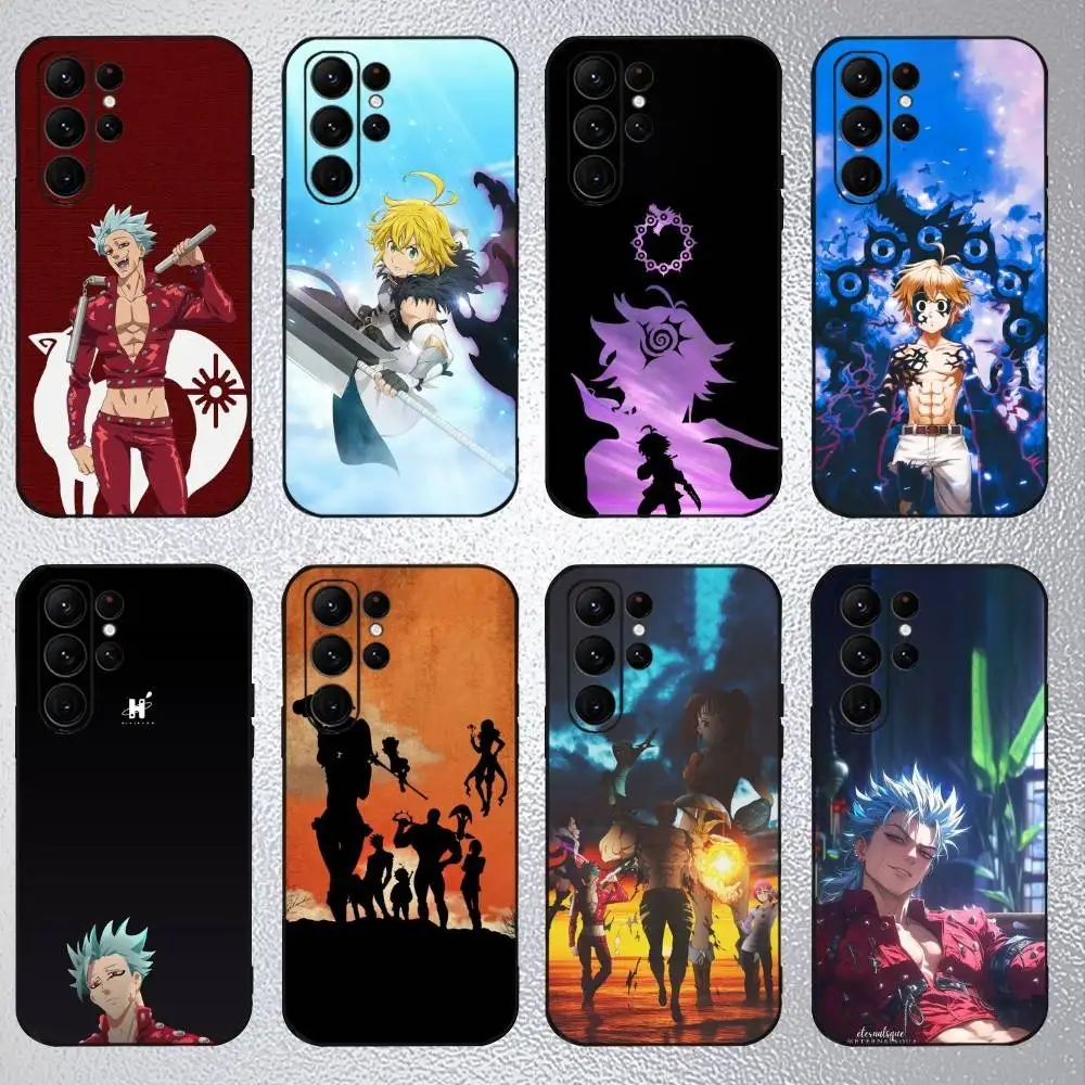 

S-Seven D-Deadly Sins SDS Phone Case For Samsung S25,S24,S23,S22,S21,S20,Plus,Fe,Lite,Others Black Cover