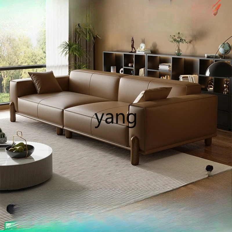 

LZR living room modern simple retro style designer high foot module straight row