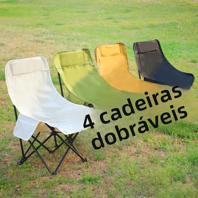 屋外キャンプチェアハイバック折りたたみ月型釣りアート学生スケッチチェアピクニック家具レジャー屋外チェア