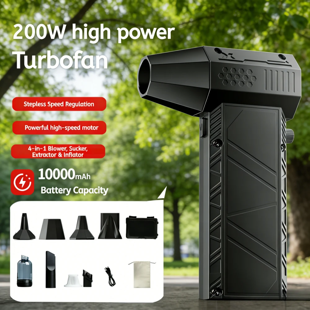 

Мощный бесщеточный вентилятор-пылесос X6 для чистки клавиатуры, с зарядкой Type-C, многофункциональный